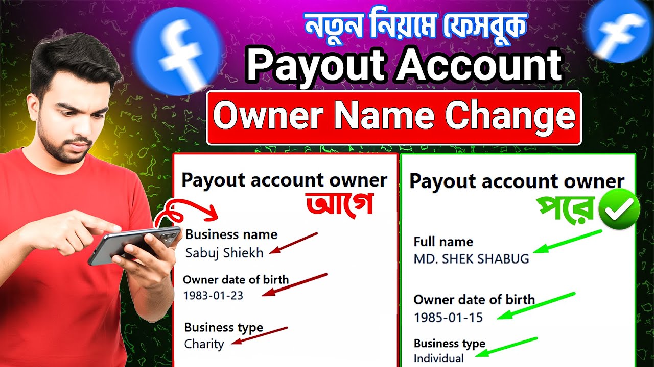 How to Change Facebook Payout Name, Business Type, Date of Birth & TIN Number | Step-by-Step Live