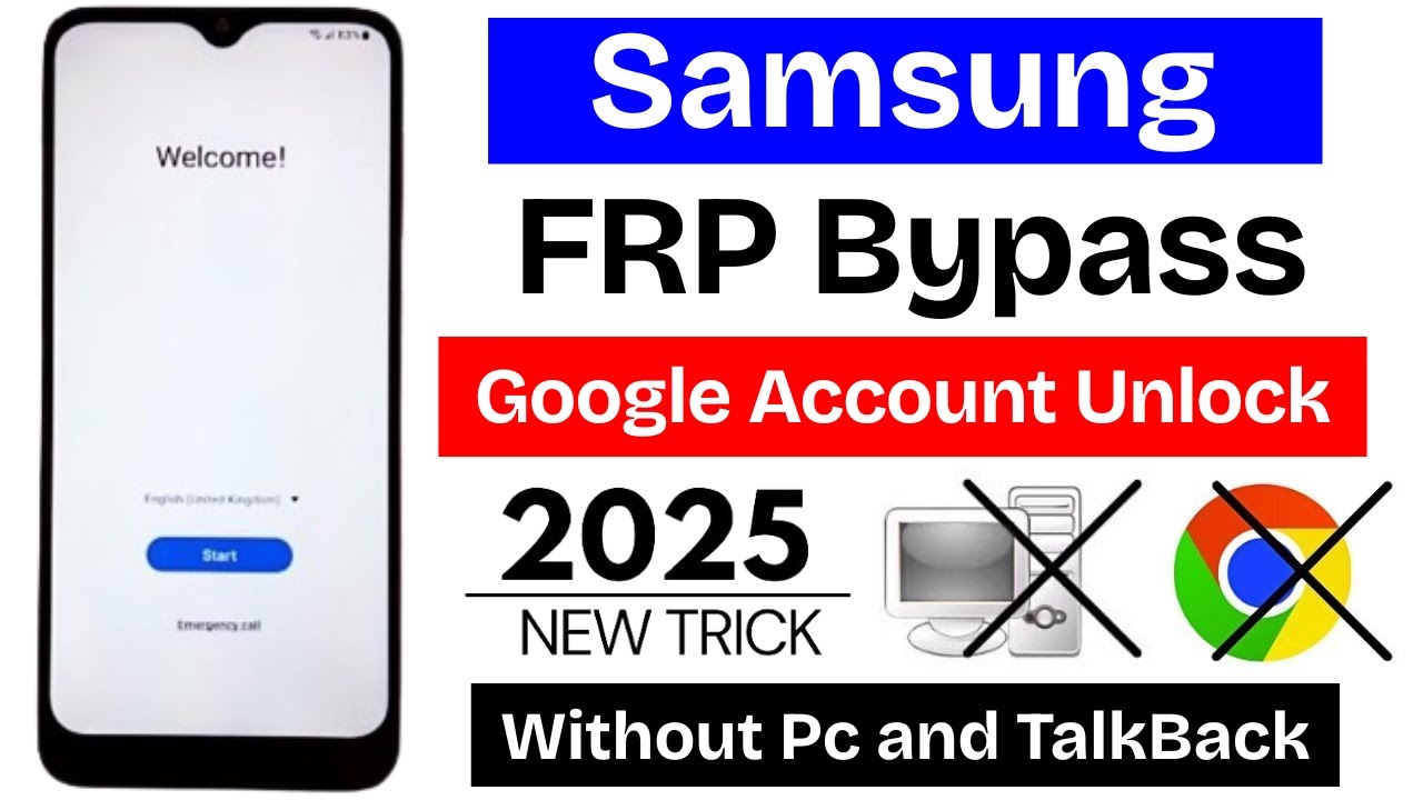 Samsung FRP Bypass 2025 Without Computer | New Method (100% Done) Samsung Google Account Remove