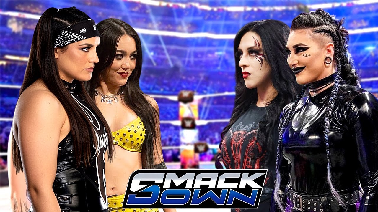 Полный матч: Роксанн Перес и Ракель Родригес против Рии Рипли и Стефани | WWE SMACKDOWN 30.01.2026