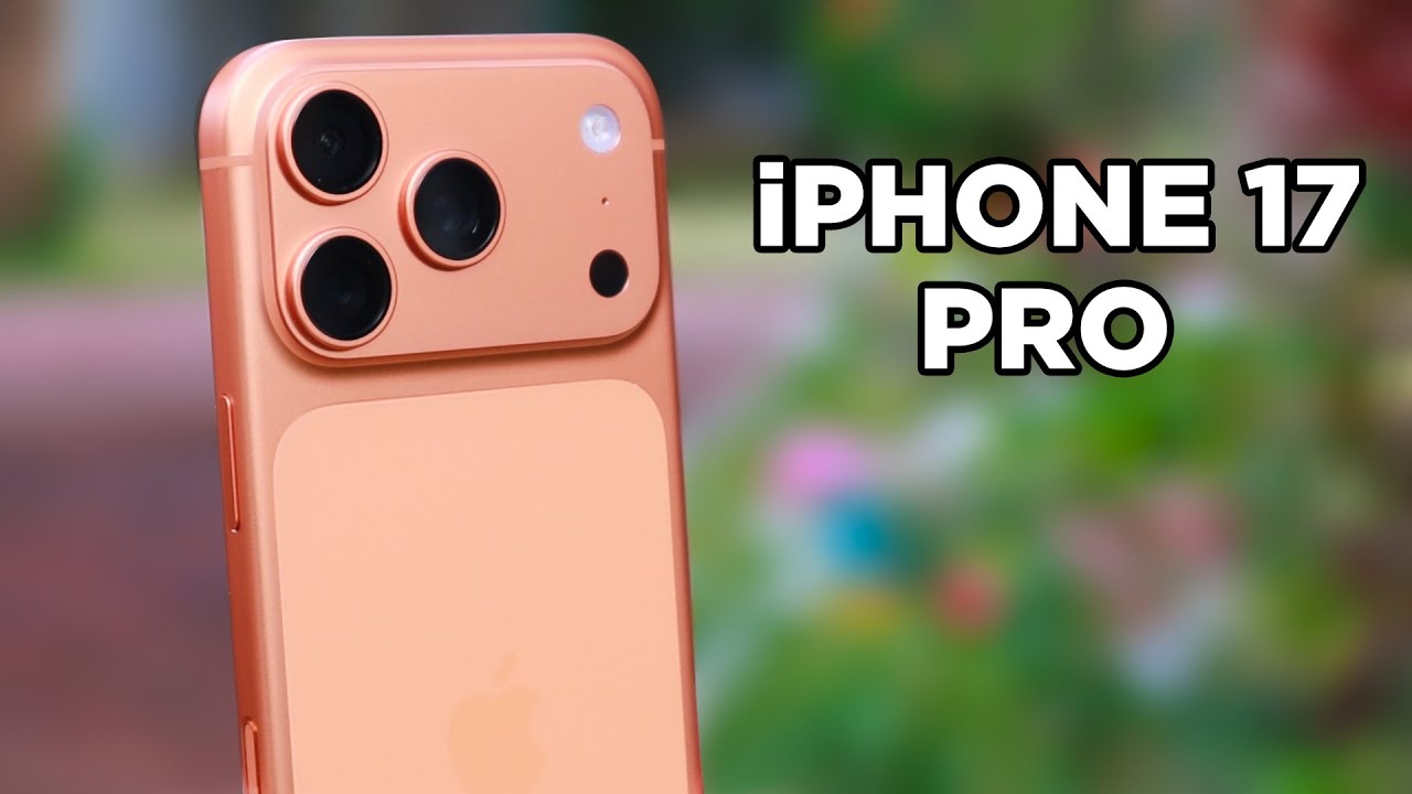 Распаковка iPhone 17 Pro, обзор, игры и тест камеры | Zeibiz