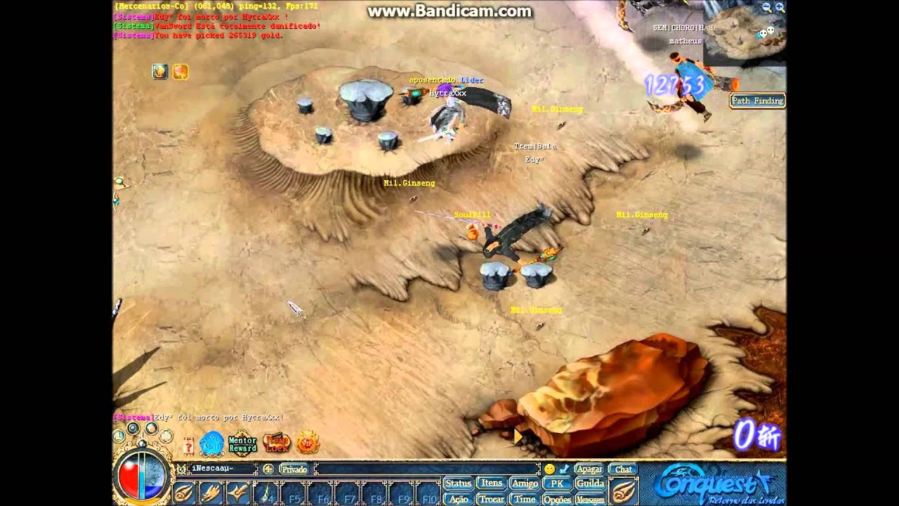 Conquer Online - Skills pro, chains (fb/ss)