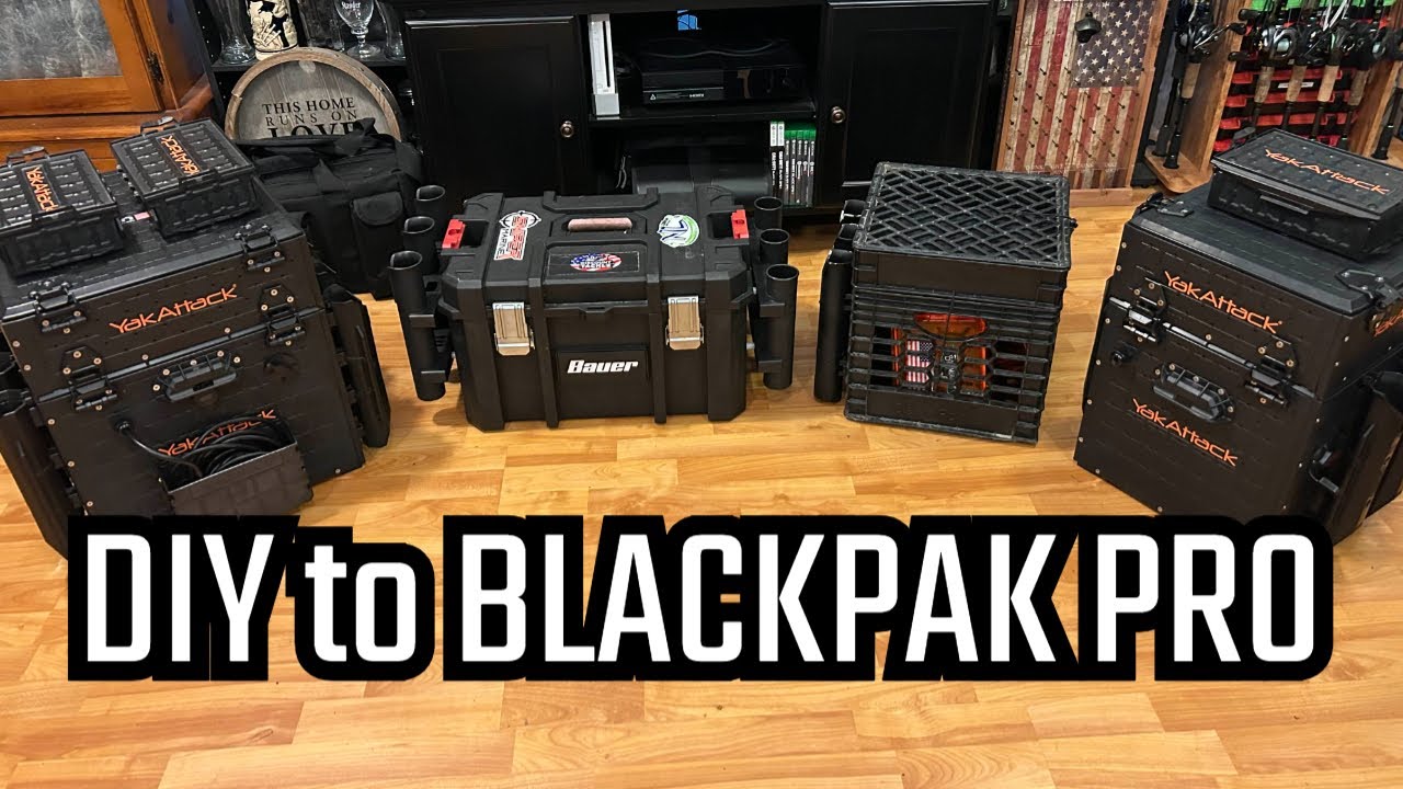 Shocking Transformation: From DIY to BlackPak Pro Kayak Crate