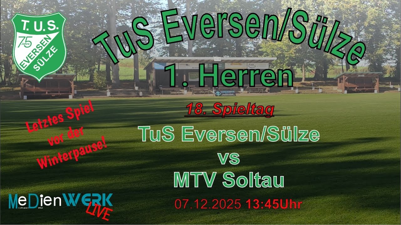 18. Spieltag - TuS Eversen/Sülze vs MTV Soltau