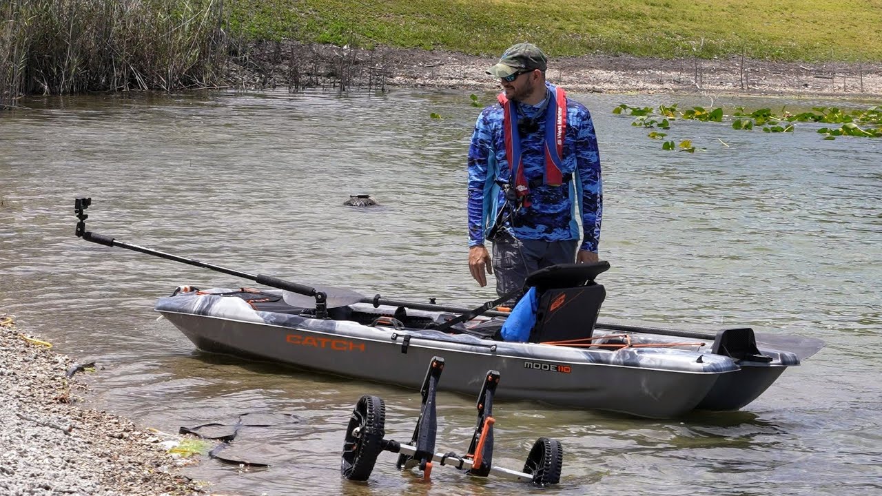 Pelican Catch Mode 110 Unbox, Walkthru, Water Demo Extreme Motor Test