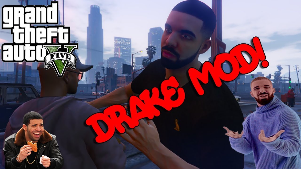 Playing GTA 5 As DRAKE! PART 1! (GTA 5 Mods)