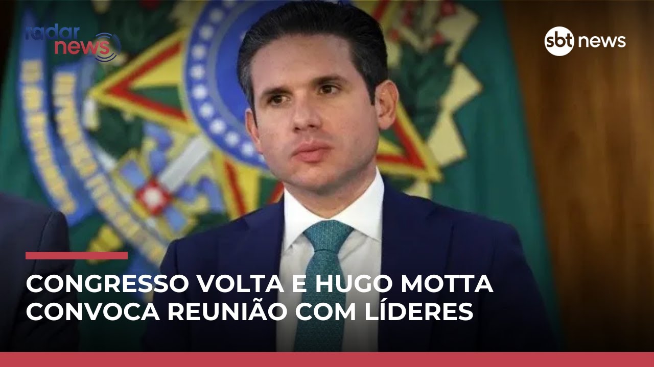 Motta convoca primeira reunião de líderes do ano para definir prioridades | #RadarNews