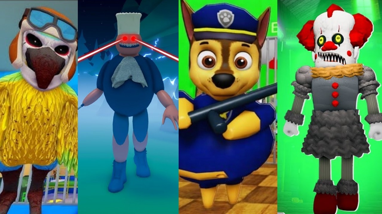 Roblox Escape All Jumpscares, ESCAPE PIRATE JACK, PAW PATROL SCHOOL Escape, Escape Pennywise's