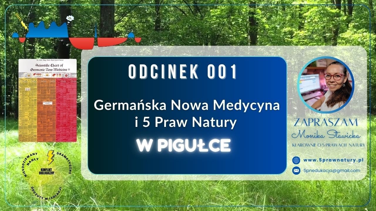 Germańska Nowa Medycyna i 5 Praw Natury w PIGUŁCE
