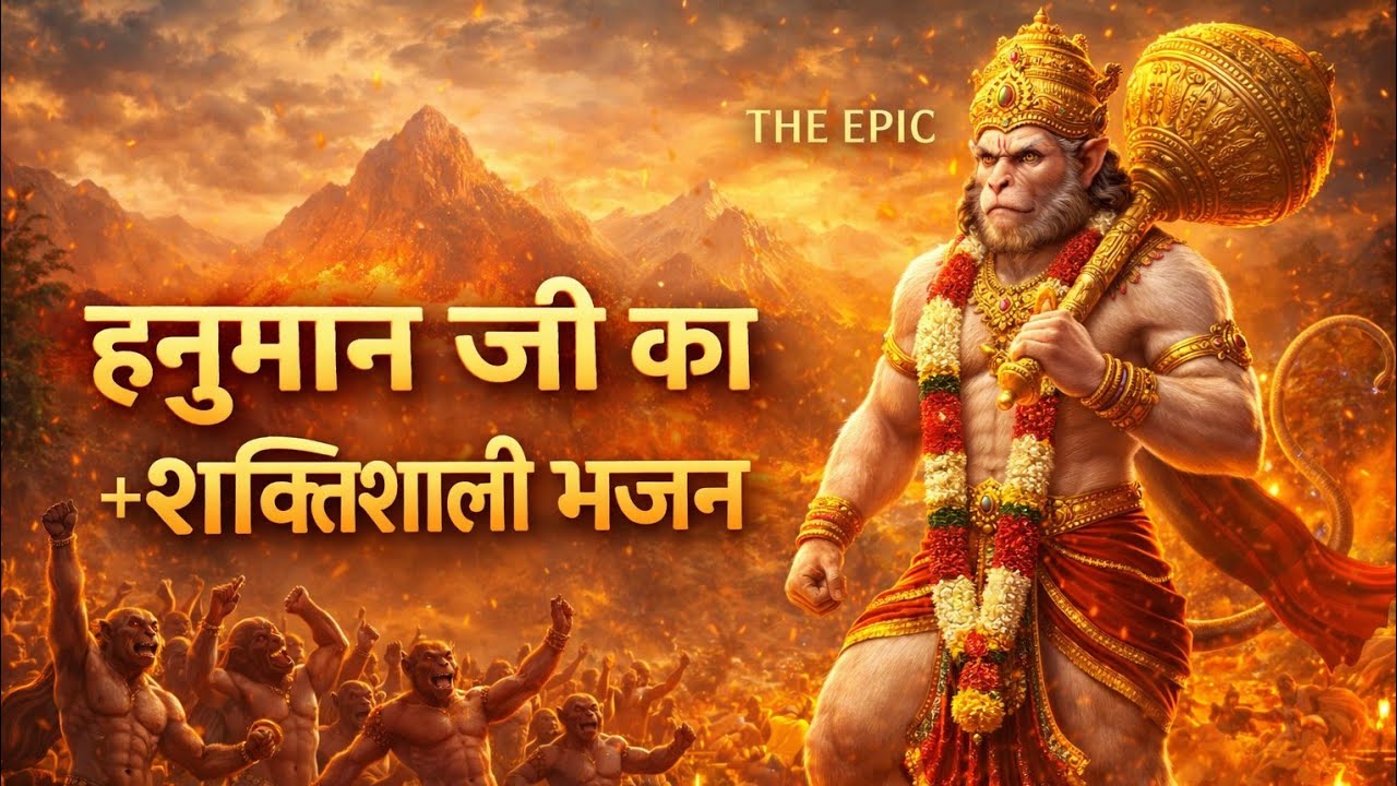हनुमान जी का शक्तिशाली भजन | Powerful Hanuman Bhajan | Hanuman Bhakti Song | Jai Bajrangbali