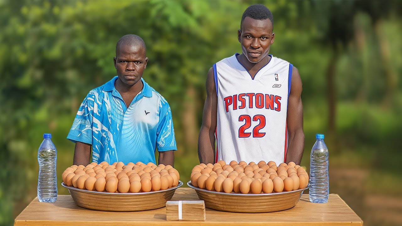 Egg Eating Challenge for Cash – Who Will Win?