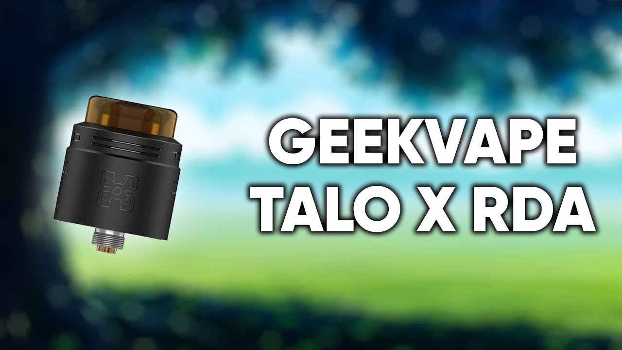 🔴 Вкусный малыш | Обзор на GeekVape Talo X RDA