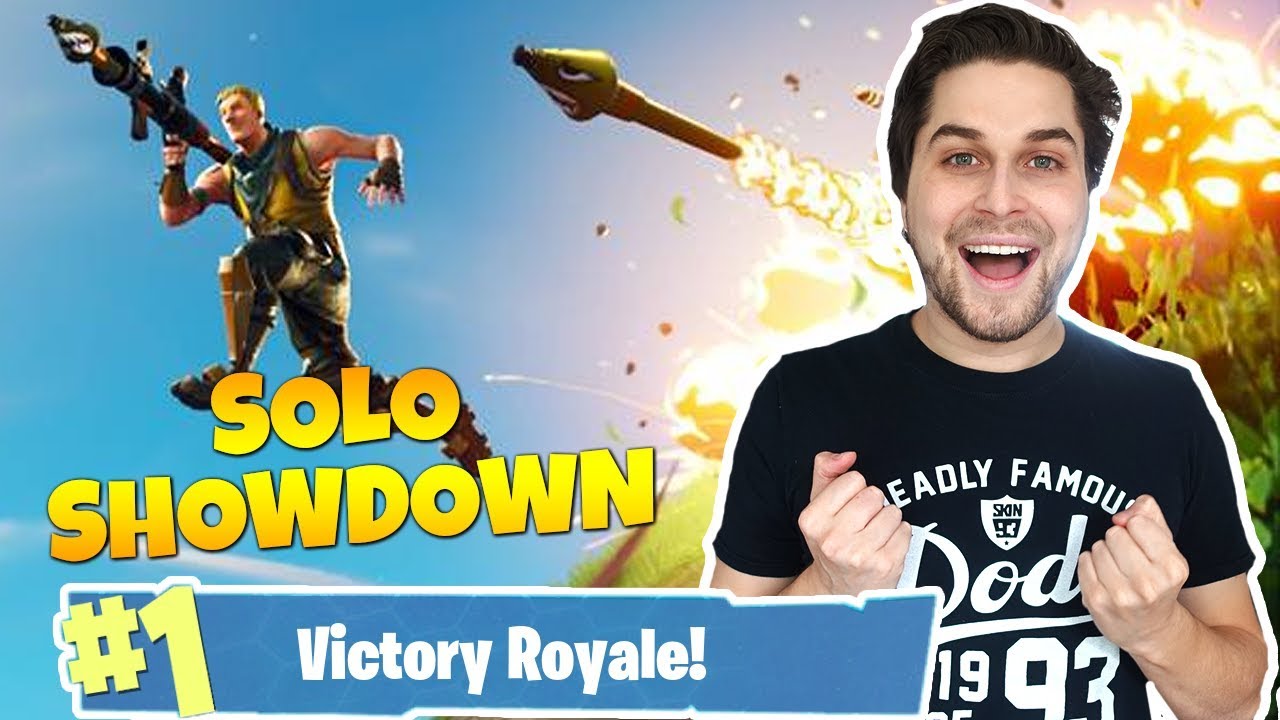 *NEW* GAMEMODE SOLO SHOWDOWN WIN! - Fortnite Battle Royale
