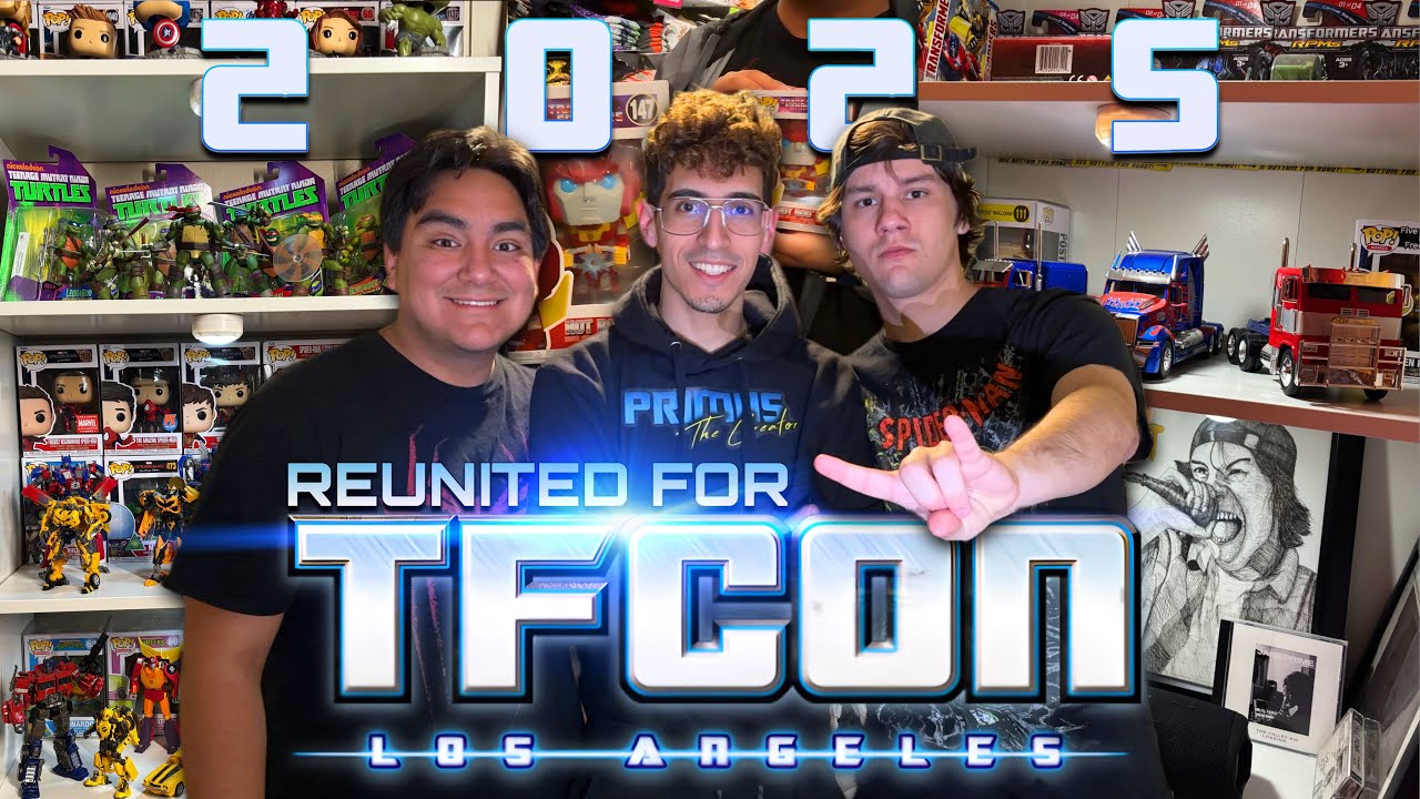 TRANSFORMERS FANS REUNITED for TFCON LA 2025🔥! (Season 2 Premiere) #transformers