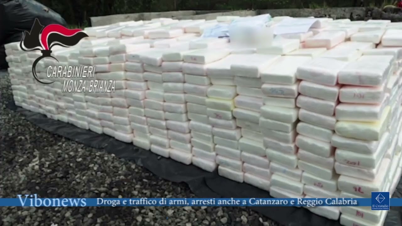 Droga e traffico di armi, arresti anche a Catanzaro e Reggio Calabria