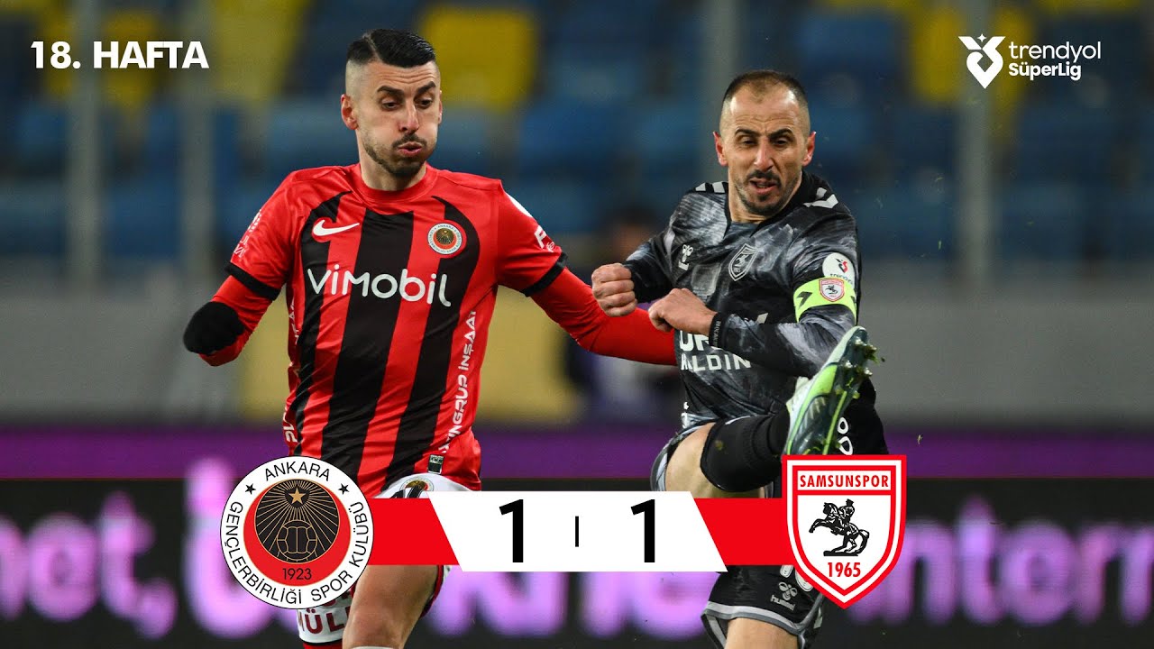 Gençlerbirliği (1-1) Samsunspor - Highlights/Özet | Trendyol Süper Lig - 2025/26