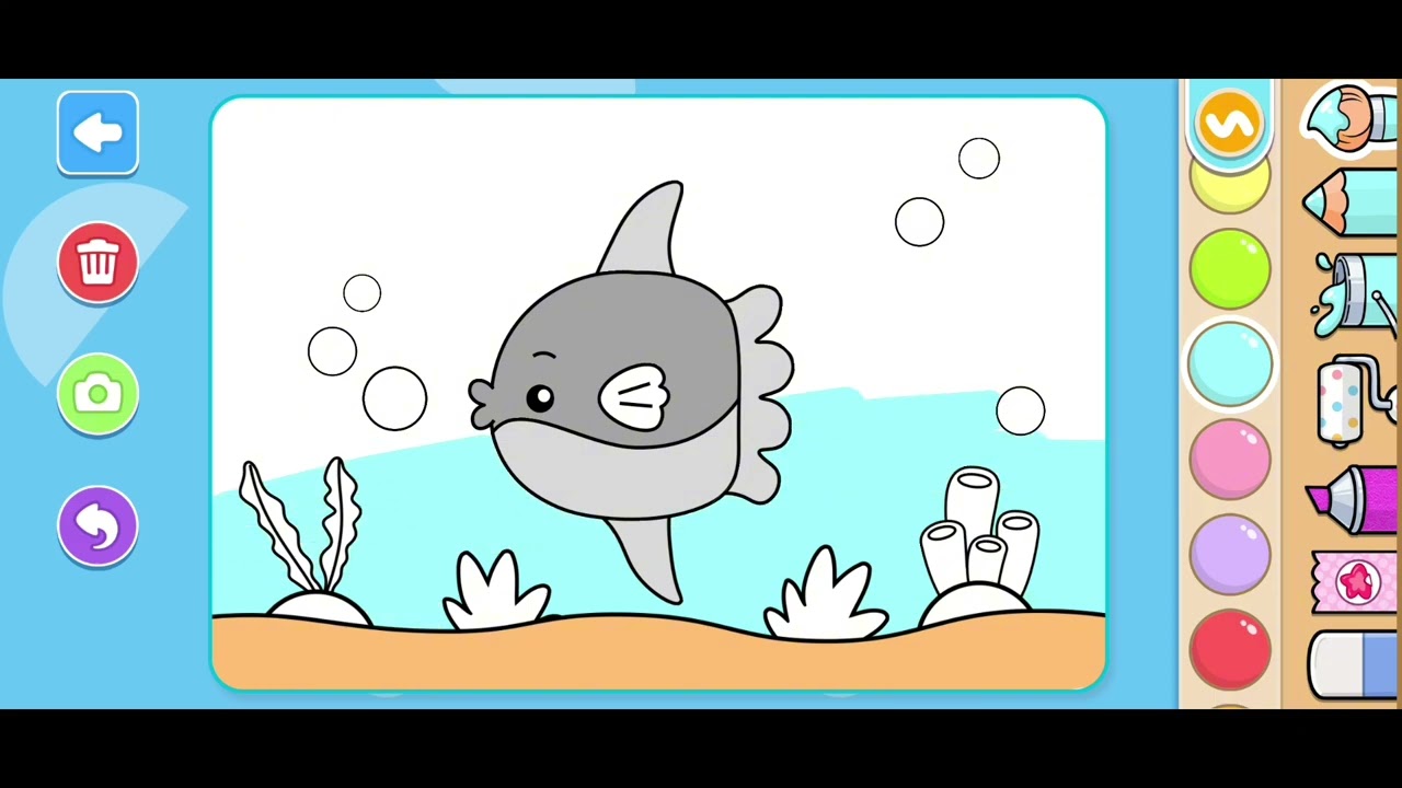 COLORING SUNFISH