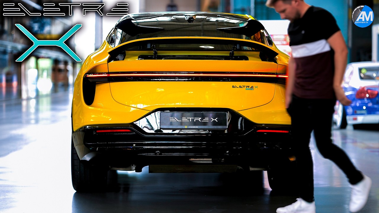 NEW! Lotus Eletre X H1000 | 1200 km range Hyper-SUV🔥| by Automann in 4K