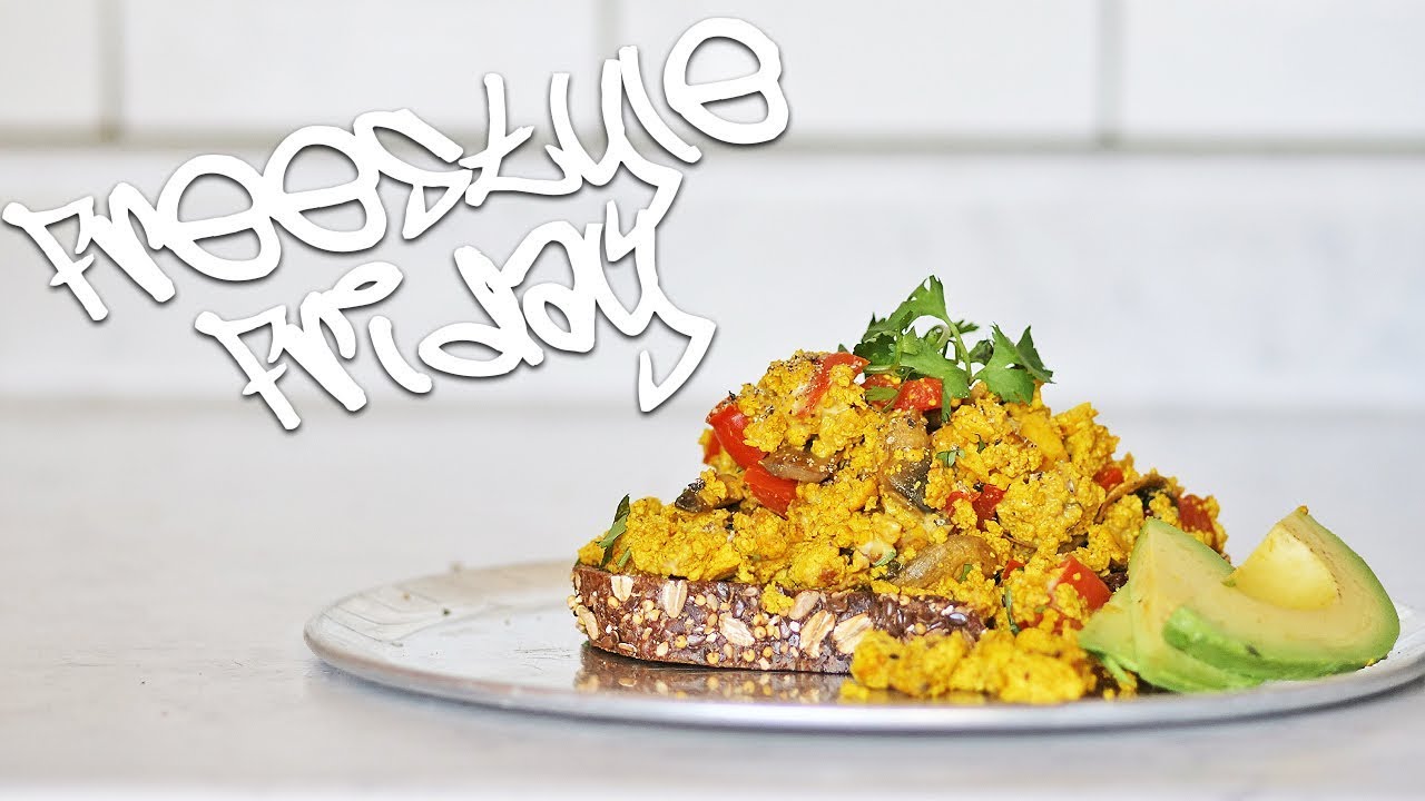 ULTIMATE TOFU SCRAMBLE // vegan van life
