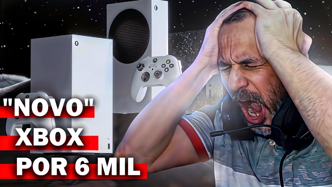 Novo Xbox por 600$ com apenas 1 tera a mais de armazenamento!