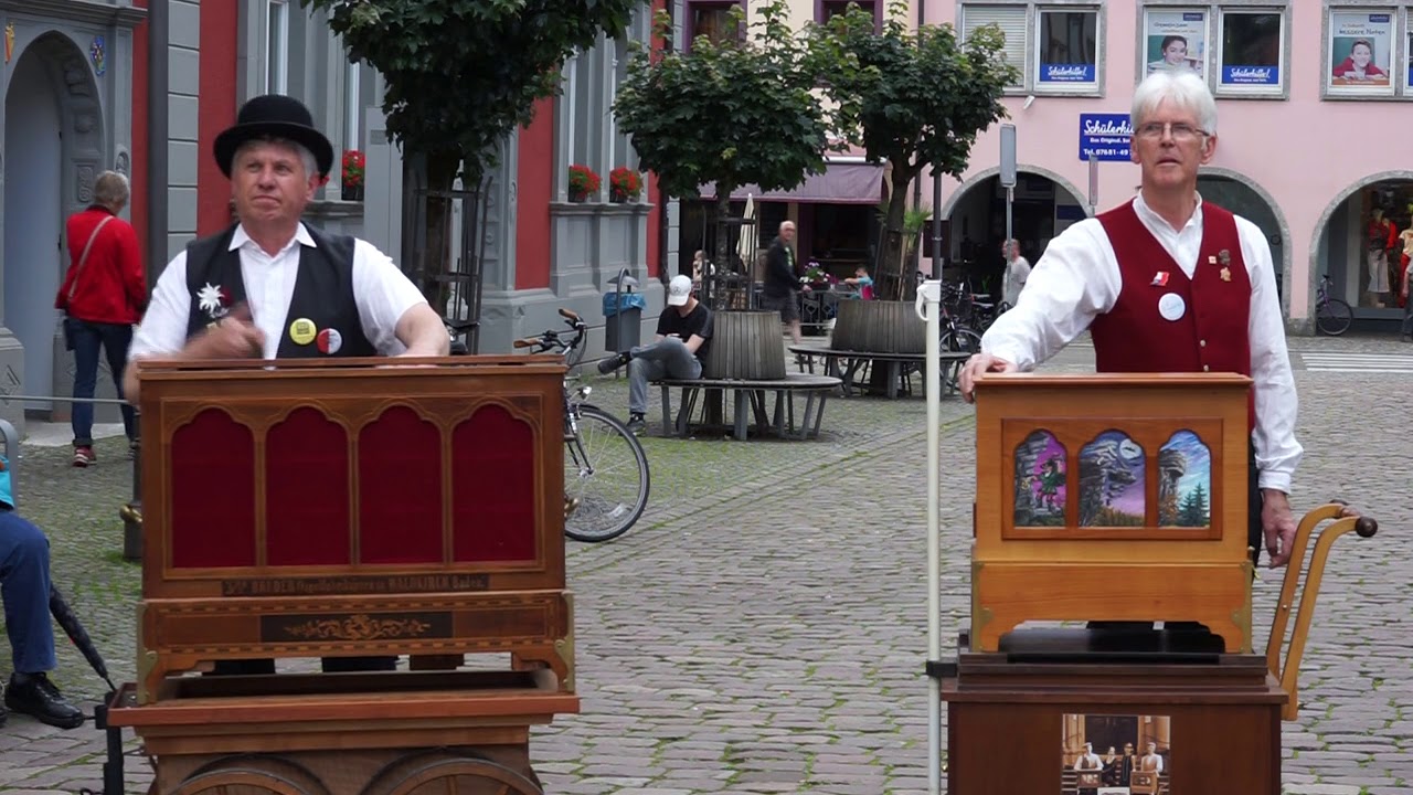 Stefan Fleck Impressionen Drehorgel auf dem Marktplatz