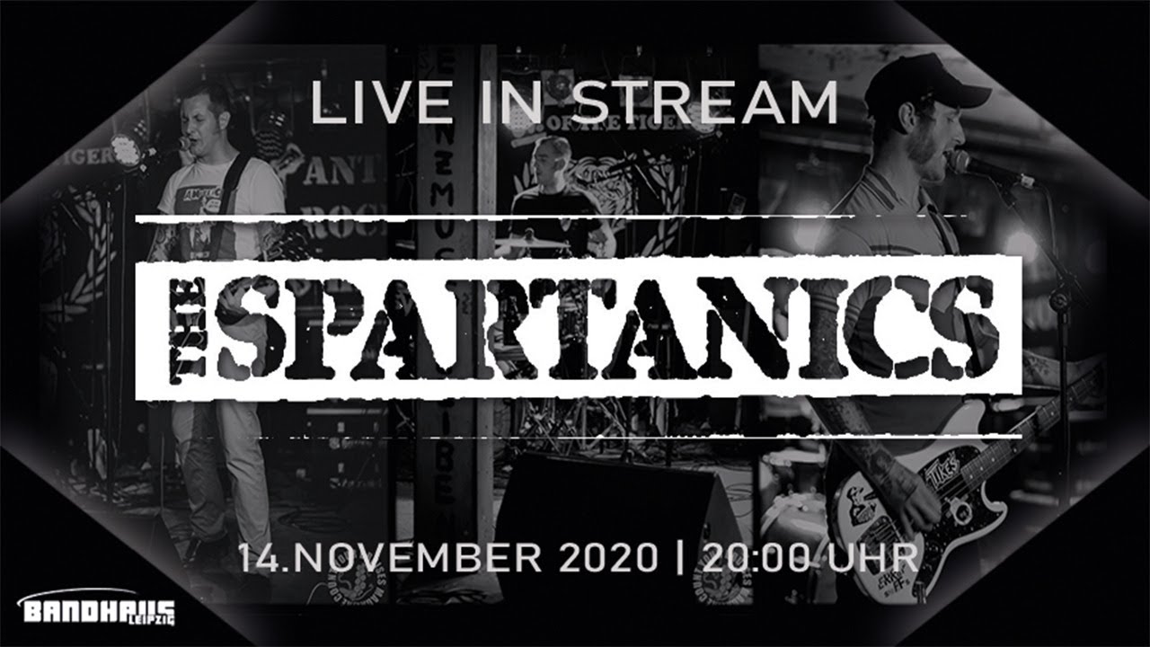 The Spartanics - Live Stream im Bandhaus Leipzig | 14.11.2020