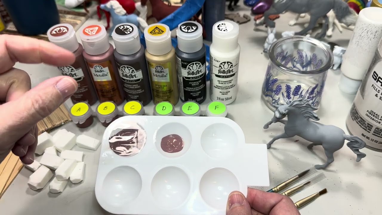 Painting Kit - Red Chestnut - Part 1 - Supplies 