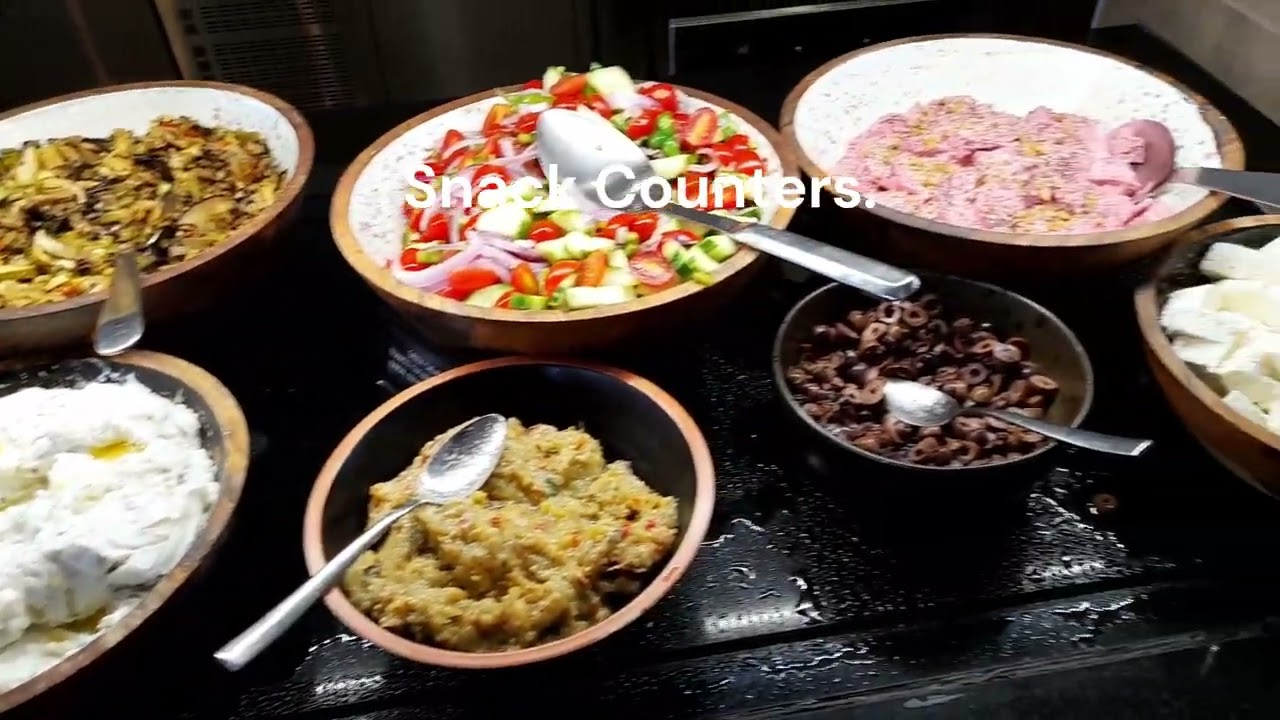 Rhodes. Kresten Royal Euphoria Resort. Breakfast, snacks and dinner.
