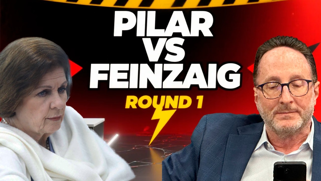 PILAR CISNEROS CONTRAATACA Y ACORRALA A FEINZAIG ⚡