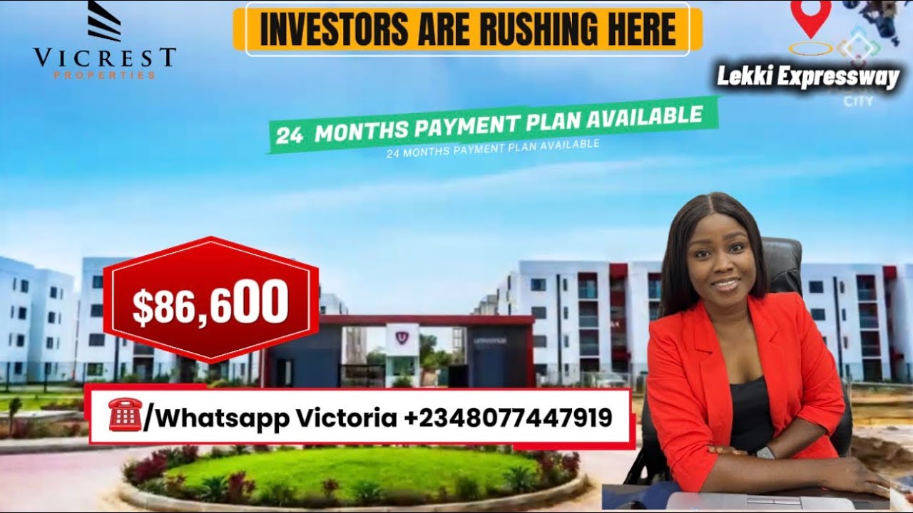 Luxury 2 Bedroom Apartments Inside Alaro City | Smart Investment in Lekki Free Zone $86,600