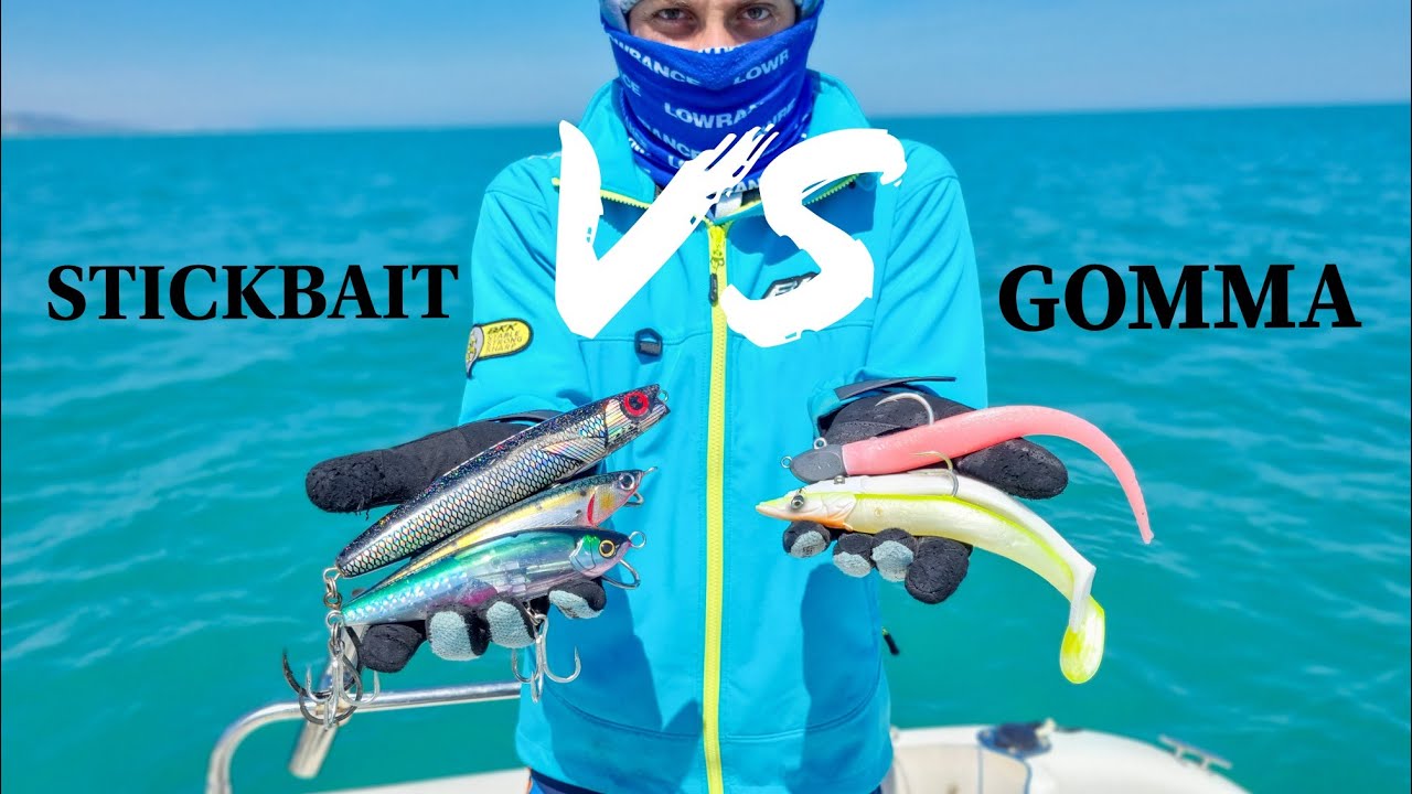 Spinning al tonno primaverile - Gomma vs Stickbait  Finita male