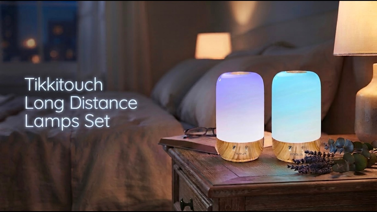 The most thoughtful way to stay connected: Reviewing these long-distance touch lamps.