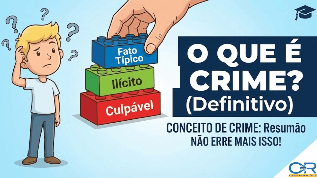 O que é Crime? Conceito Analítico, Legal e Material + Atualização STF (Maconha)