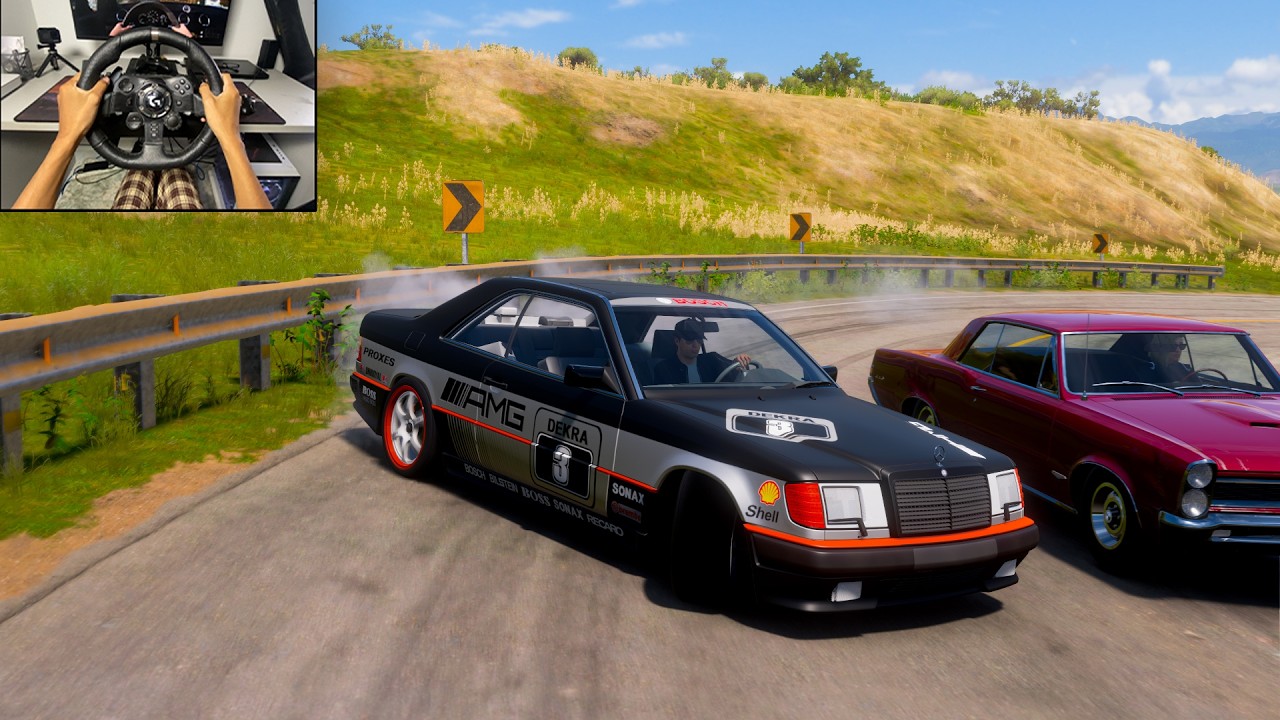 900hp Mercedes-Benz AMG Hammer Coupe - Forza horizon 5| Logitech G923