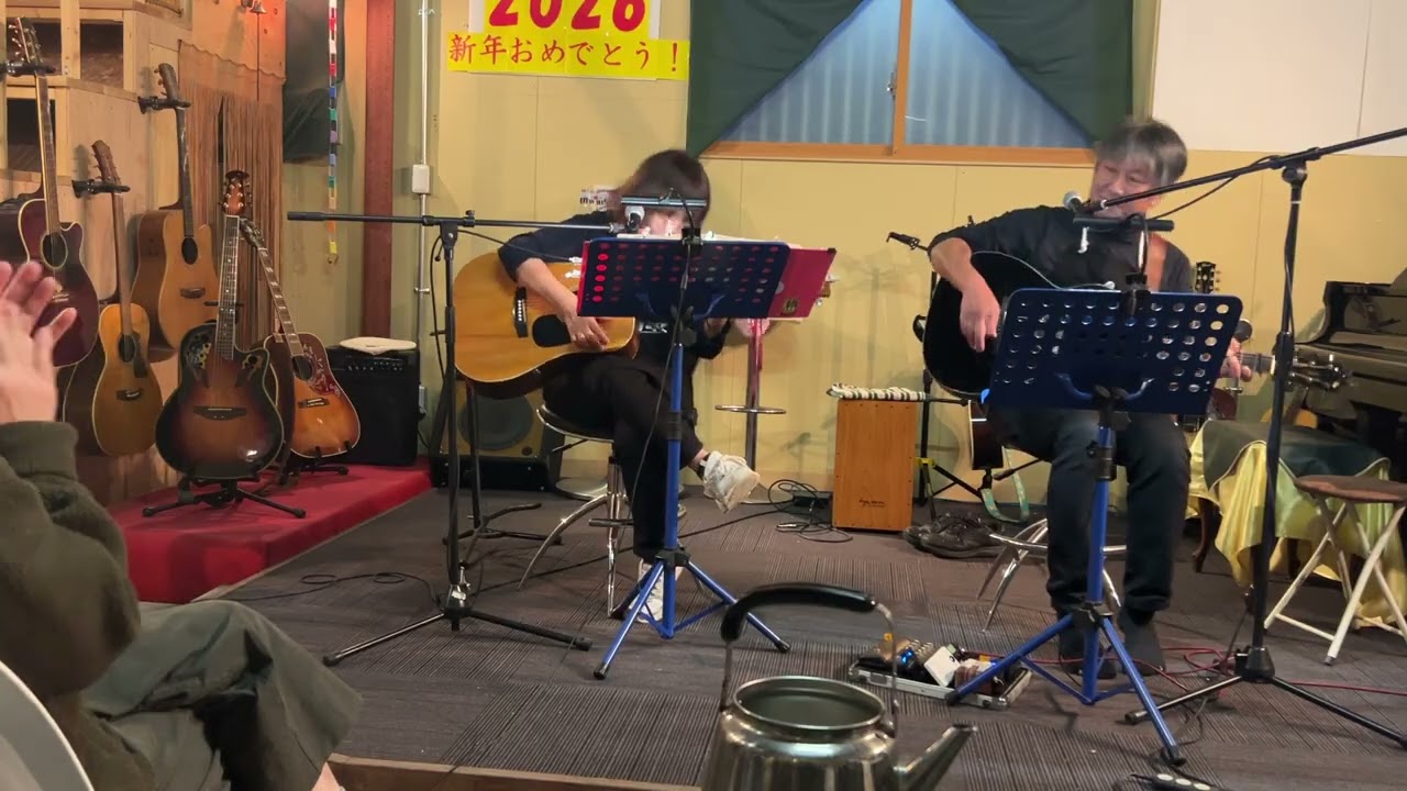 ぼうさんの遊び場でライブ KEIKO＋とおる