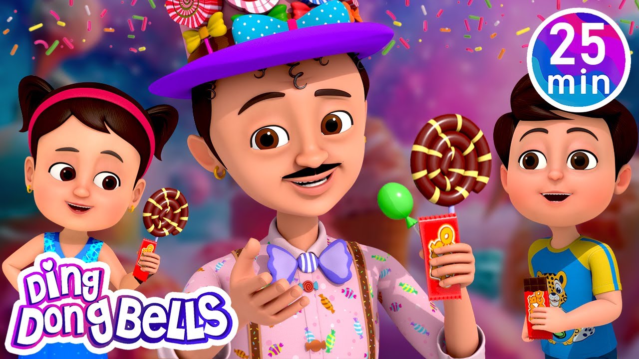 Chocolate Laya Hun + 9 More Rhymes in Hindi | Nursery Rhymes | Ding Dong Bells