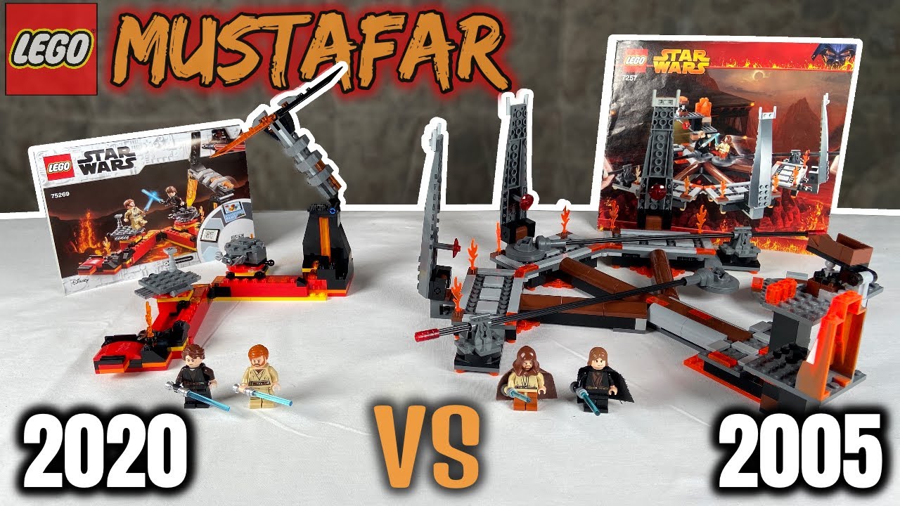 R2, wir m&uuml;ssen hoch, nicht runter? | 'Duell on Mustafar' Vergleich! | Set 75269 VS 7257
