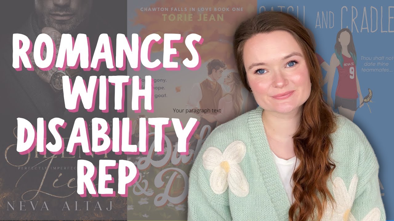 romance books with disability representation 💕