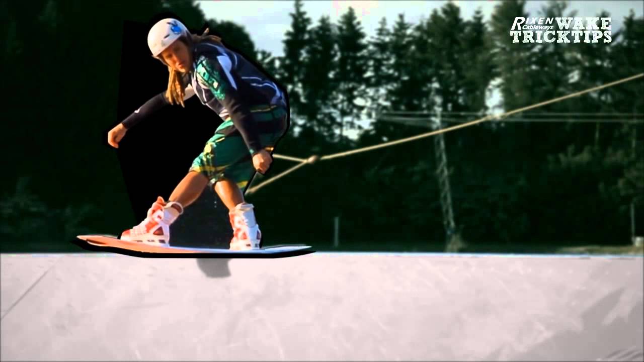 Wakeboard Trick lernen Slider Frontside Boardslide (GER)