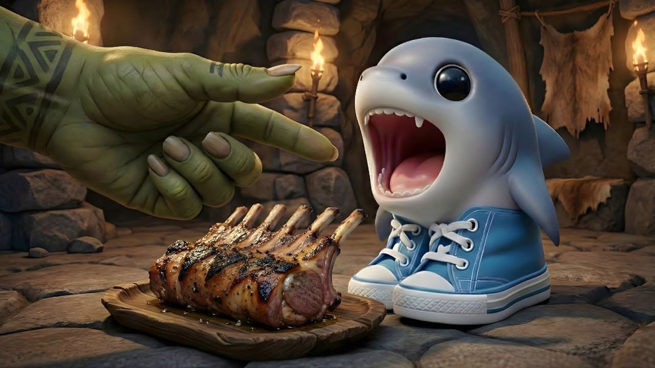 Tralalerito Mukbang With The Ogres