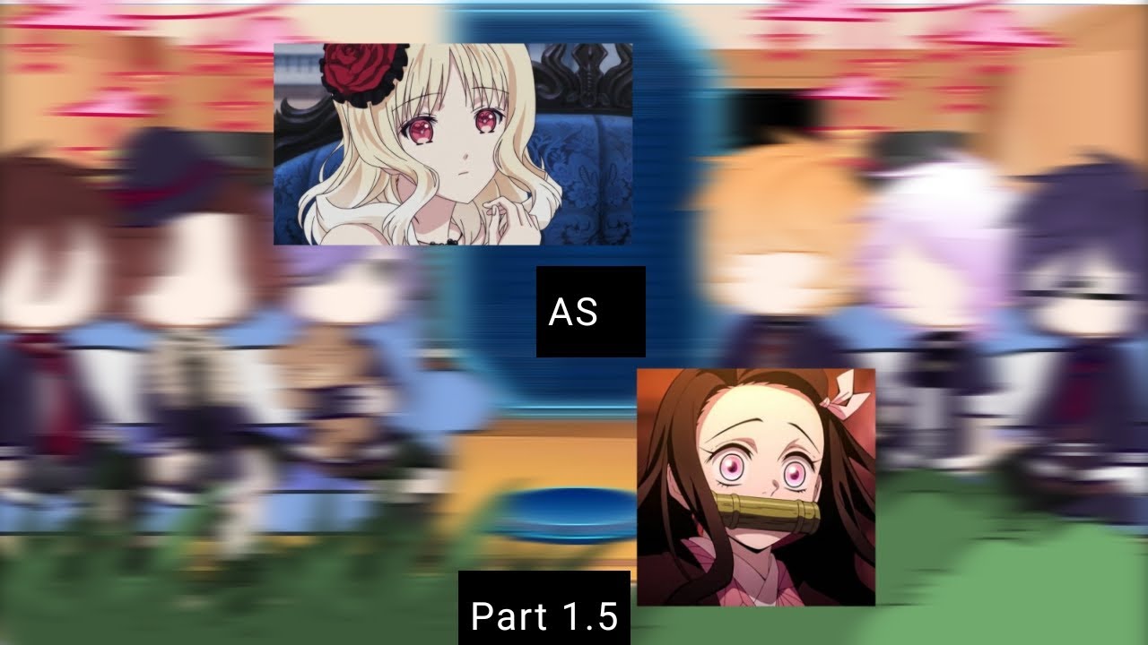 Diabolik Lovers react to Yui as Nezuko [AU] [1.5]