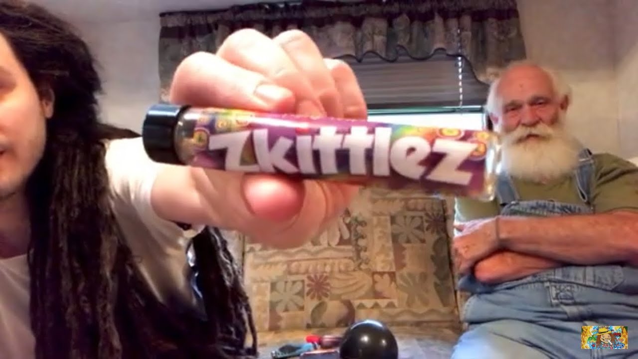 Zkittlez Fruity Loops Cone With Grandpa Dabba