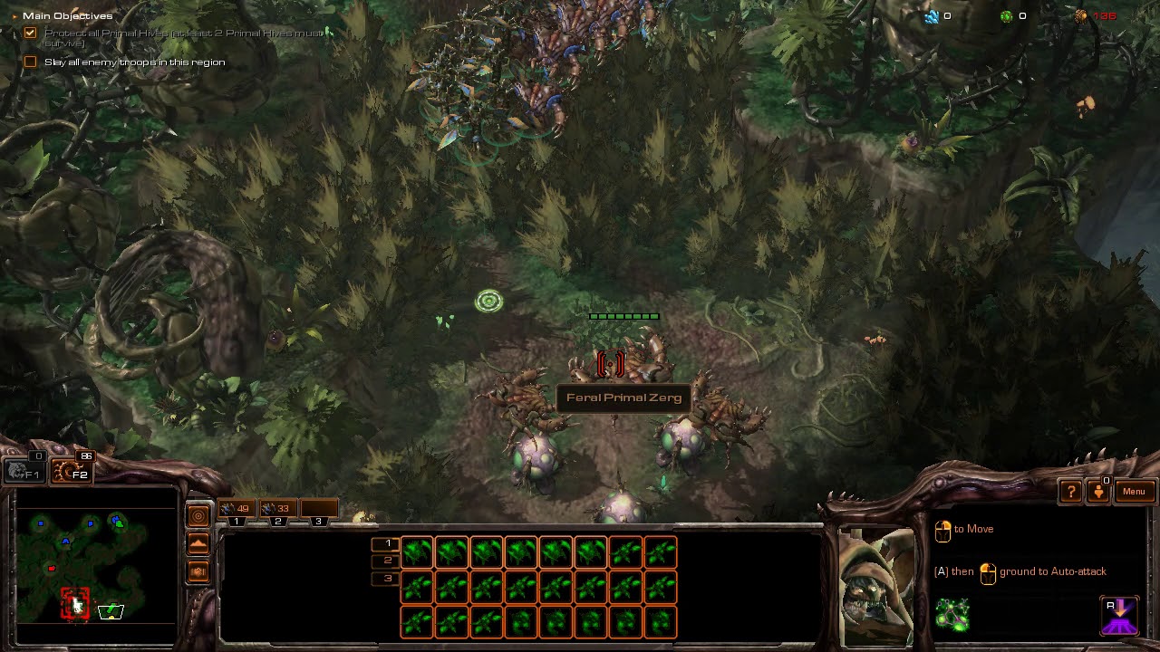 Fan-made Primal Zerg Mission 1