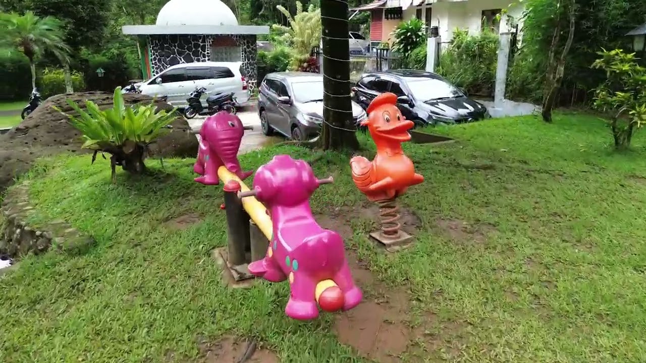 Villa Saung D'A Puncak Bogor Terkini Drone View