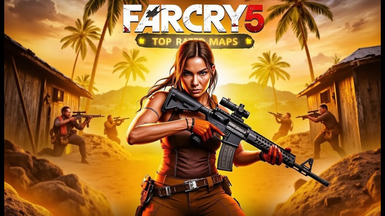 Top Rated Far Cry 5 Arcade Map – JUNGLE JUICE OUTPOST | Intense Action Gameplay