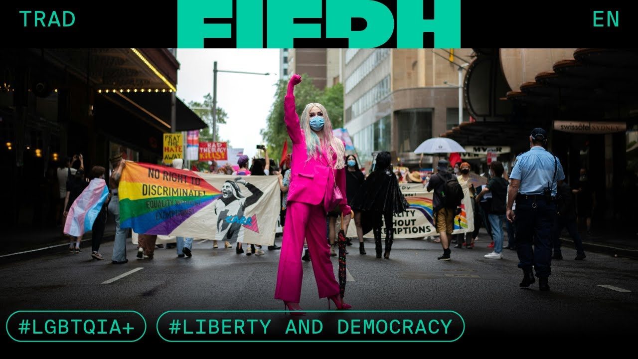 Feminist and LGBTQIA+ resistance against fascism &bull; Forum FIFDH 2024 &bull; TRAD EN
