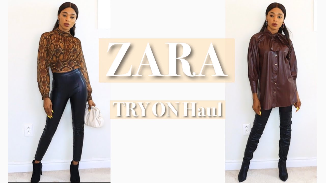 ZARA TRY ON HAUL | NEW IN AUTUMN / FALL 2020 | TRY ON HAUL | NEW IN ZARA OCTOBER