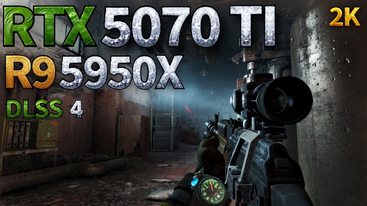 Metro: Last Light: RTX 5070 Ti OC 16GB + Ryzen 9 5950X | 1440p
