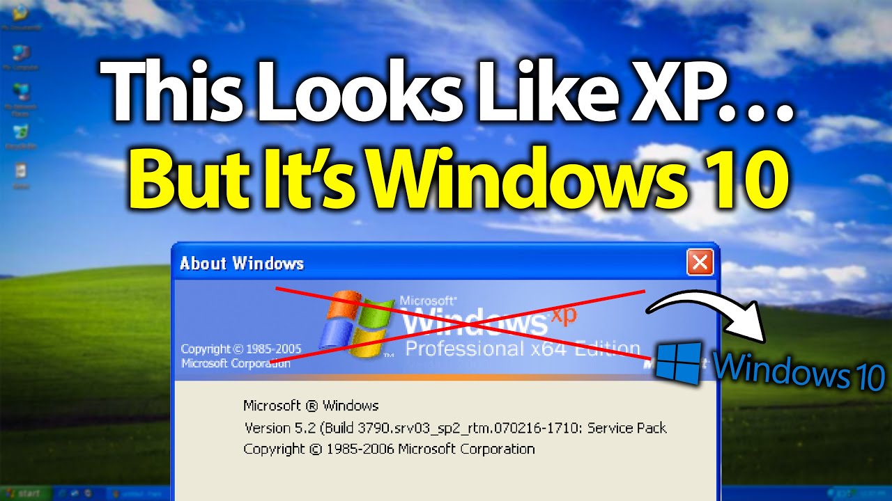 Windows 10, but it’s Windows XP: Windows eXPerience demo