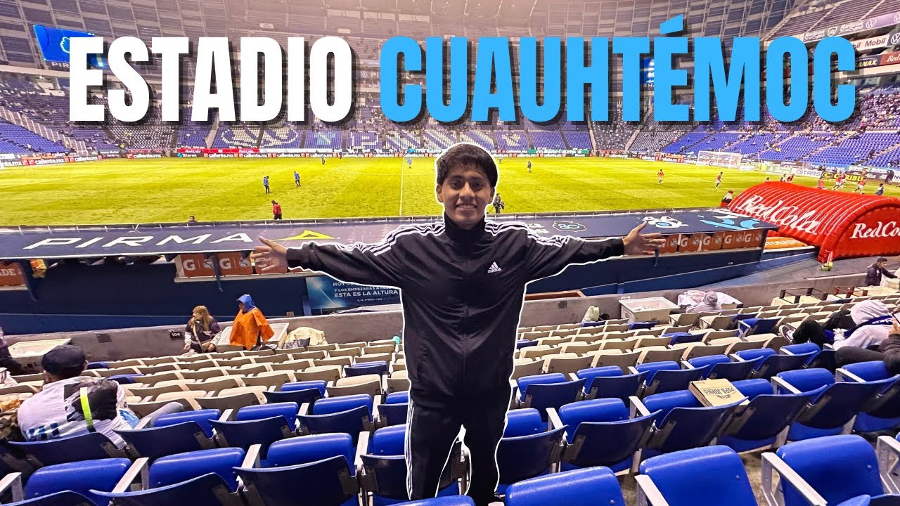 VIAJÉ A PUEBLA PARA CONOCER EL ESTADIO CUAUHTÉMOC | VLOG #1 | Angell Zehn |