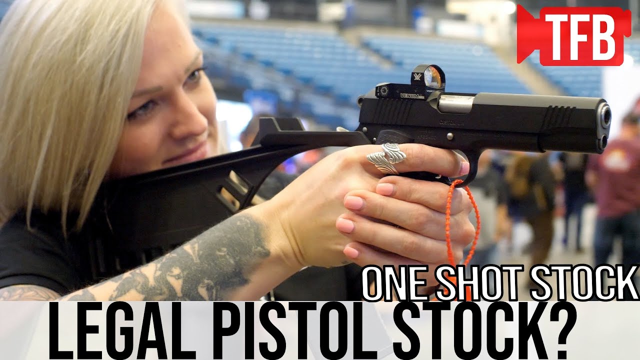 A No-Paperwork LEGAL Pistol Stock? The One Shot Stock [TriggrCon 2023]